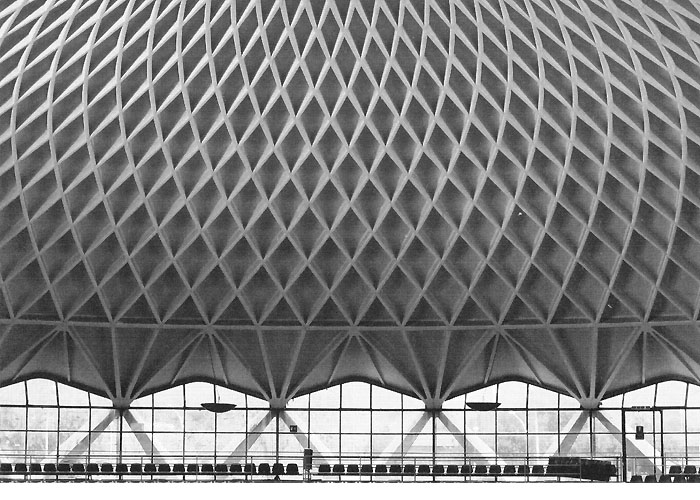 Palazzetto dello sport, Rome, 2013 - MM Vitellzzi, Nervi architectes, 1957