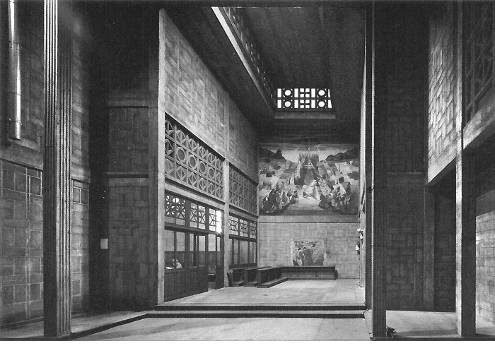 Chapelle des Frères Mineurs, Tours, fev 2013 - Gustave et Auguste Perret architectes 1930 