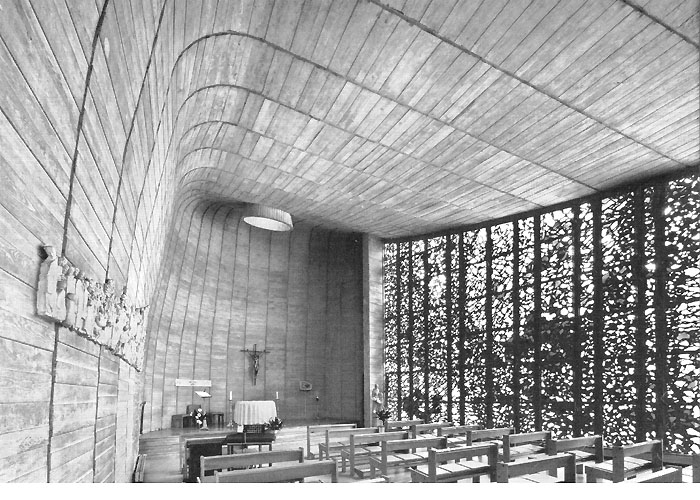 Chapelle Petites Soeurs des pauvres, Tours, 2013 - Jean Marconnet architecte, 1972
